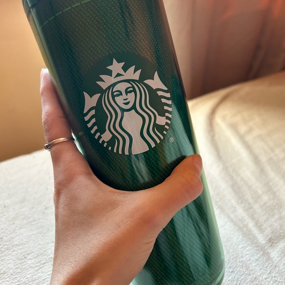 Starbucks Green Apron Tumbler with Stickers - Picture 2 of 10